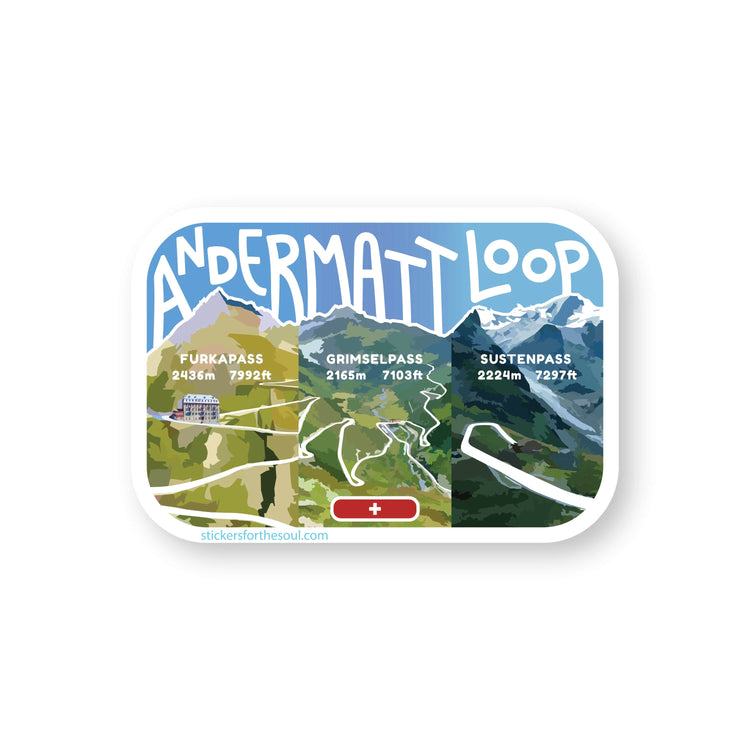 Andermatt Loop (Susten, Grimsel, Furka)