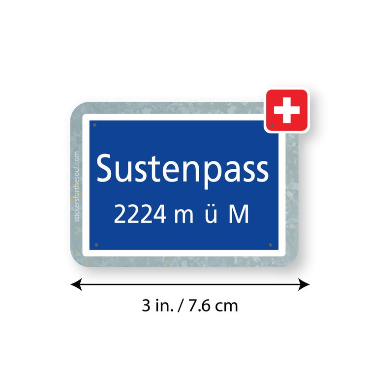 Sustenpass Sign